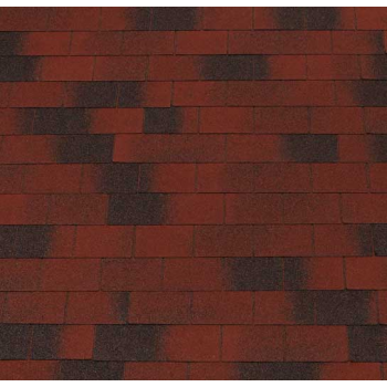 Битумная черепица ECOROOF Rectangular Red Сумы