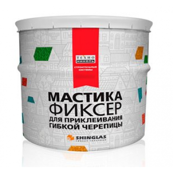 Мастика для гибкой черепицы Фиксер Технониколь №23; 12 кг Сумы