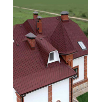 Битумная черепица Shinglas Кадриль соната красный (159,50 грн.)