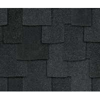 Мягкая черепица Owens Corning WOODCREST Carbon