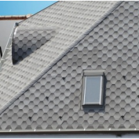 Битумная черепица ECOROOF Hexagonal Grey (143,50 грн.)