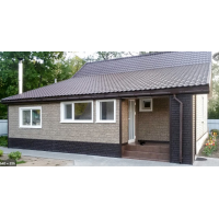 Фасадно-цокольная панель Стоун Хаус (Stone House) Сланец бурый (332,00 грн.)