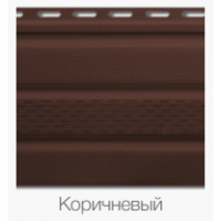Панель Соффит без перф./с перф. коричневый