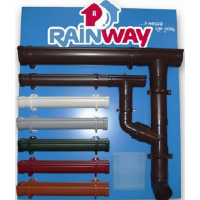 Водосток RainWay. Наружный/ внутренний угол жёлоба 90*  (244,00 грн.)